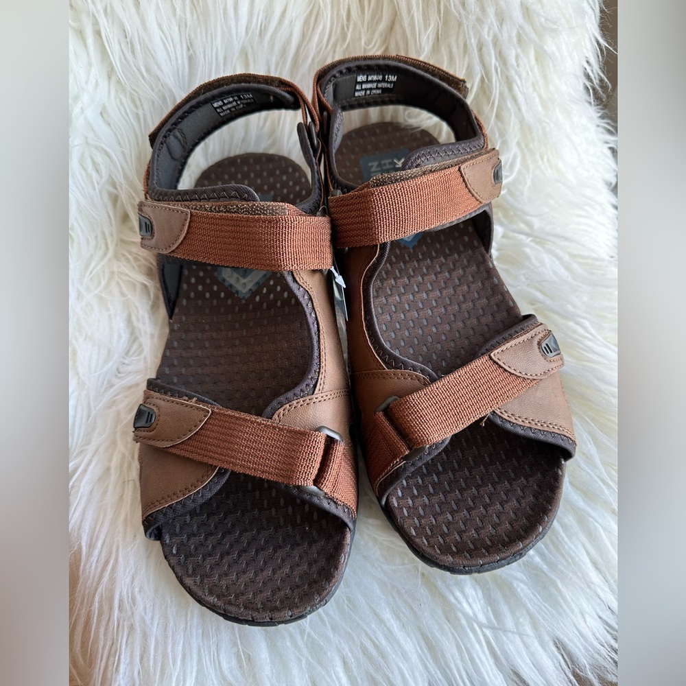 Nunn Bush Men's Rio Bravo Three-Strap River Sandals